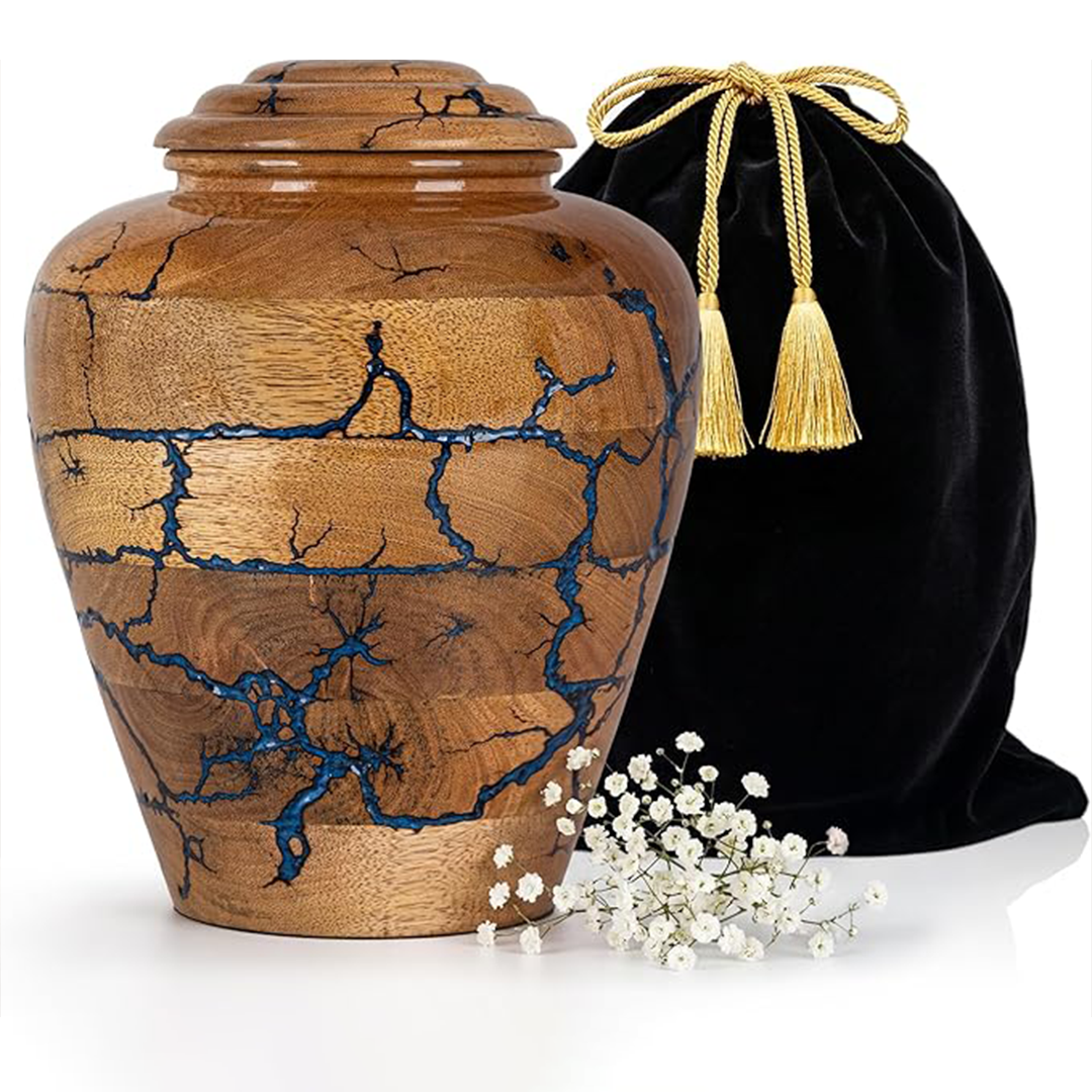 Extra Large Wooden Cremation Urns for Human Ashes