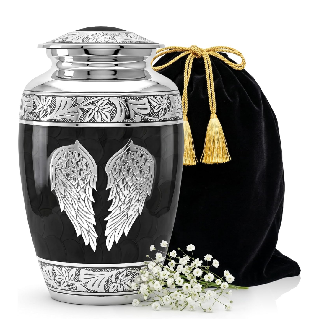 Angel Wings Cremation Urns for Human Ashes
