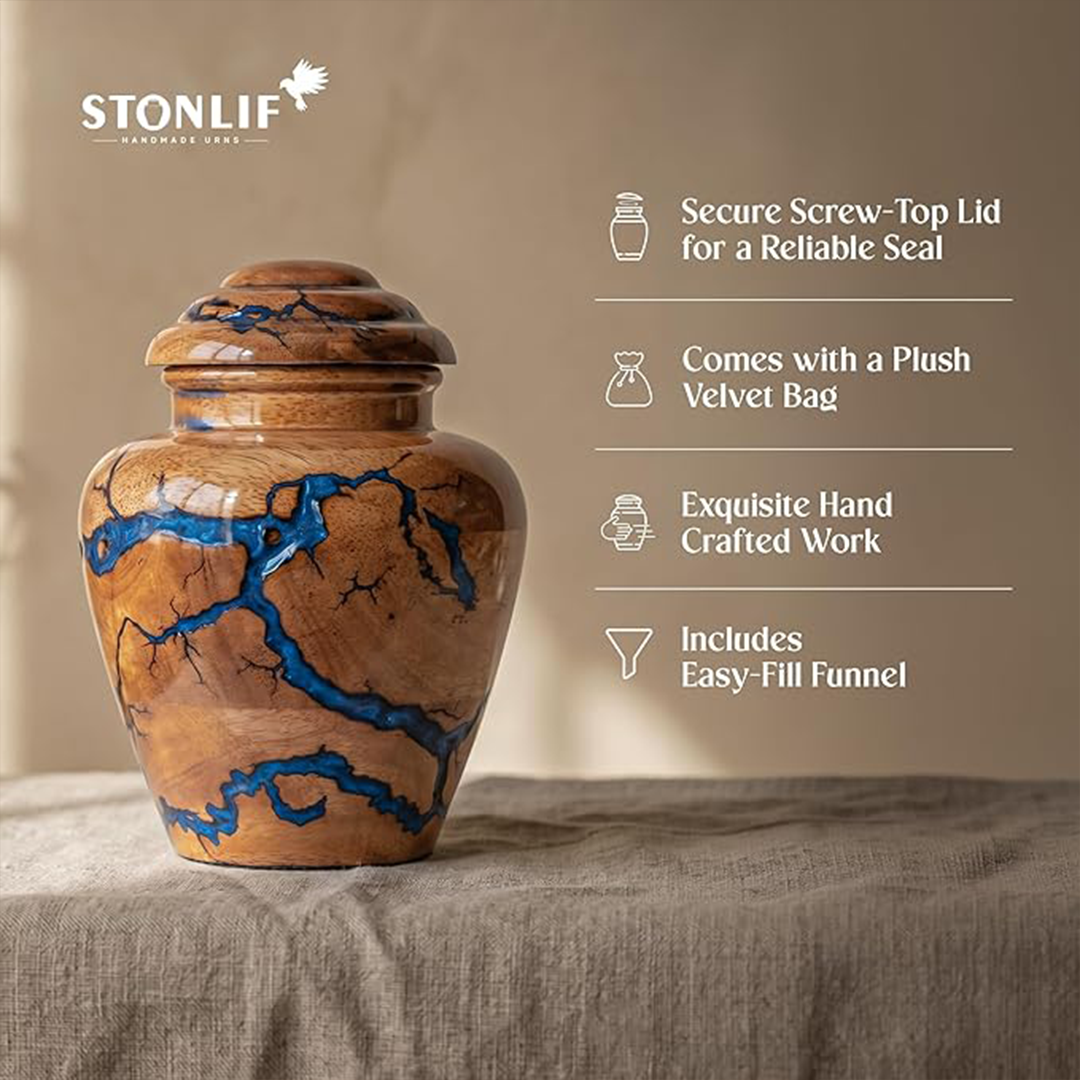 Small Keepsake Urn for Human Ashes Adult