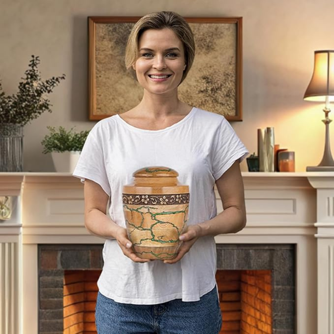 Medium Wooden Urns for Human Ashes