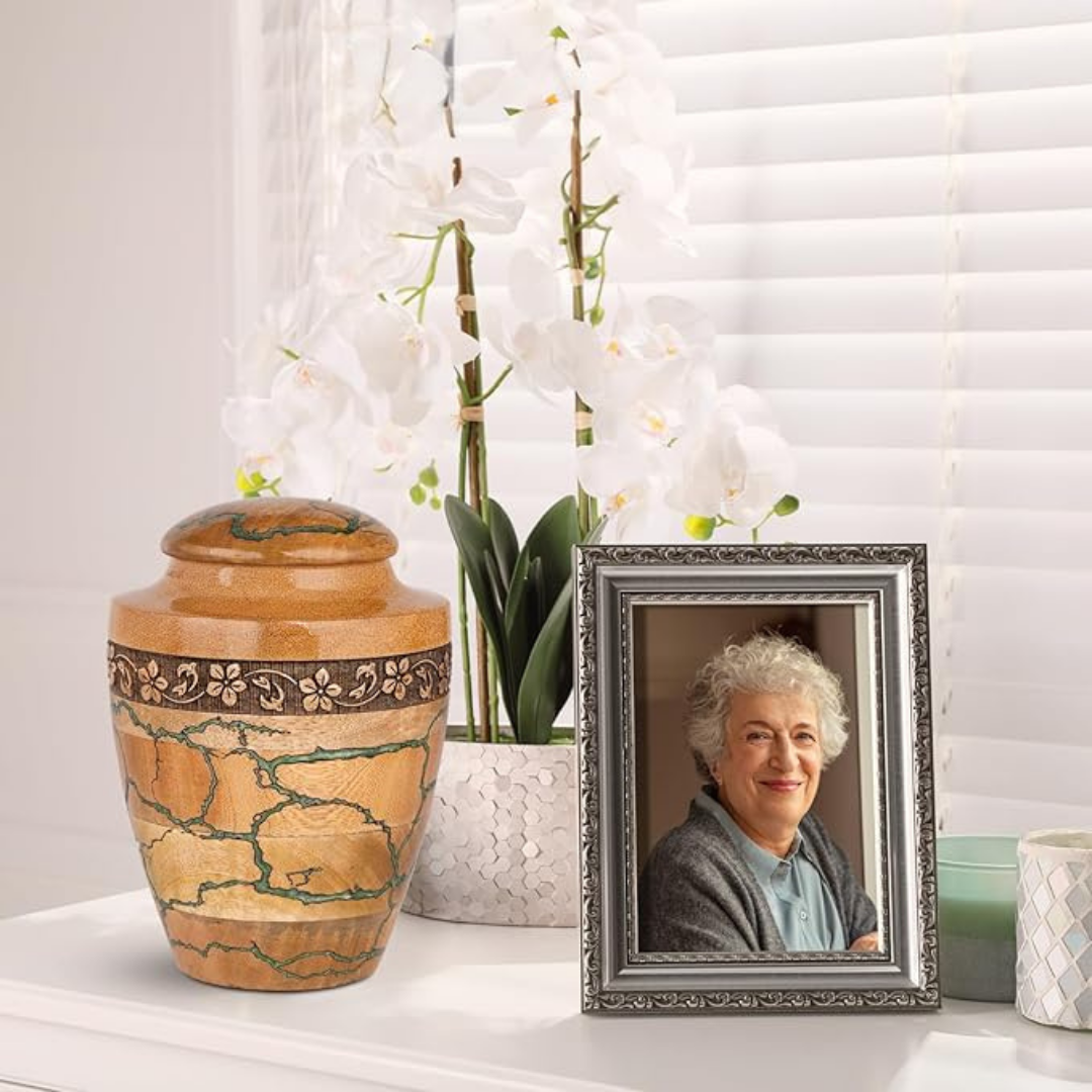 Medium Wooden Urns for Human Ashes