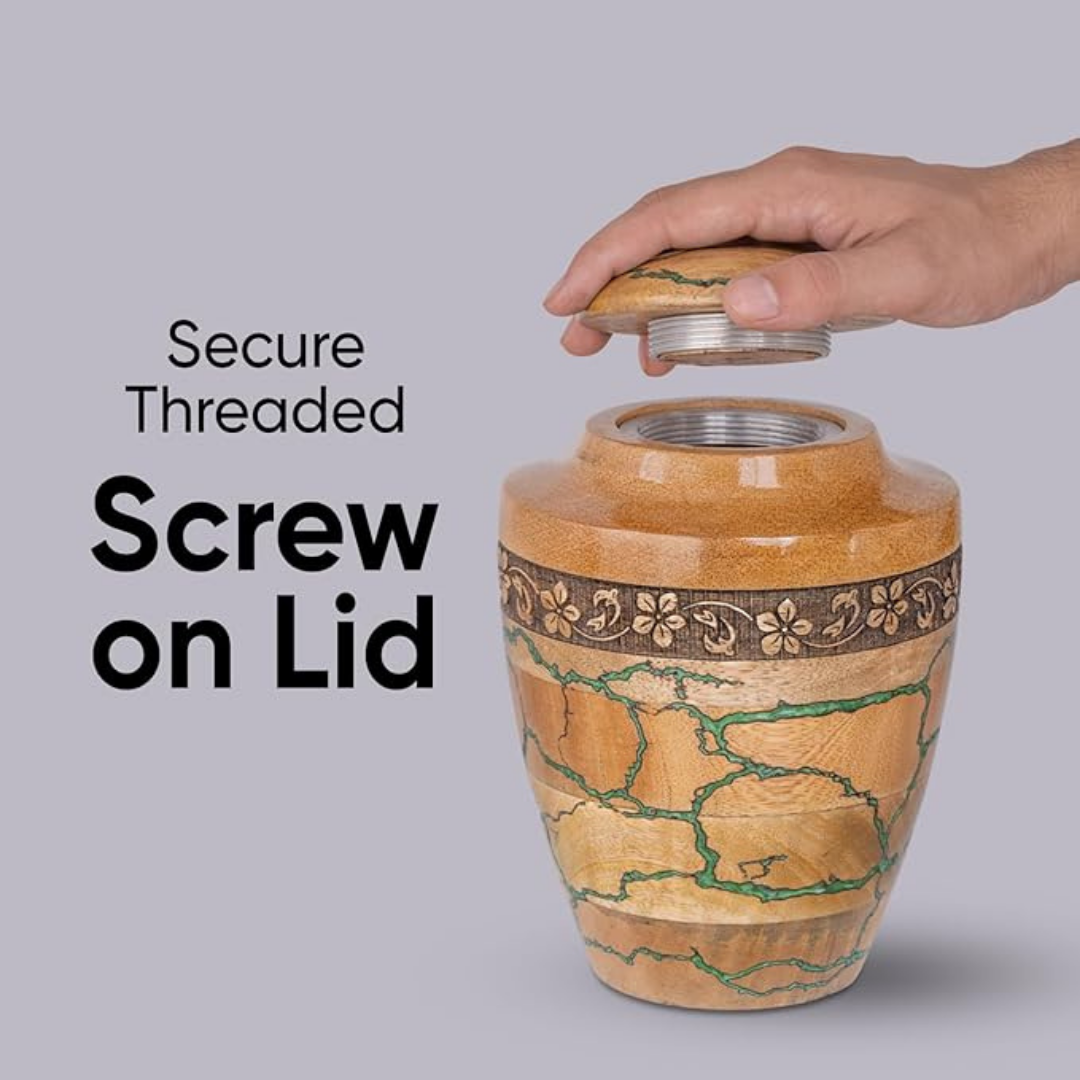 Medium Wooden Urns for Human Ashes