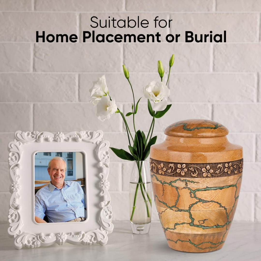 Medium Wooden Urns for Human Ashes