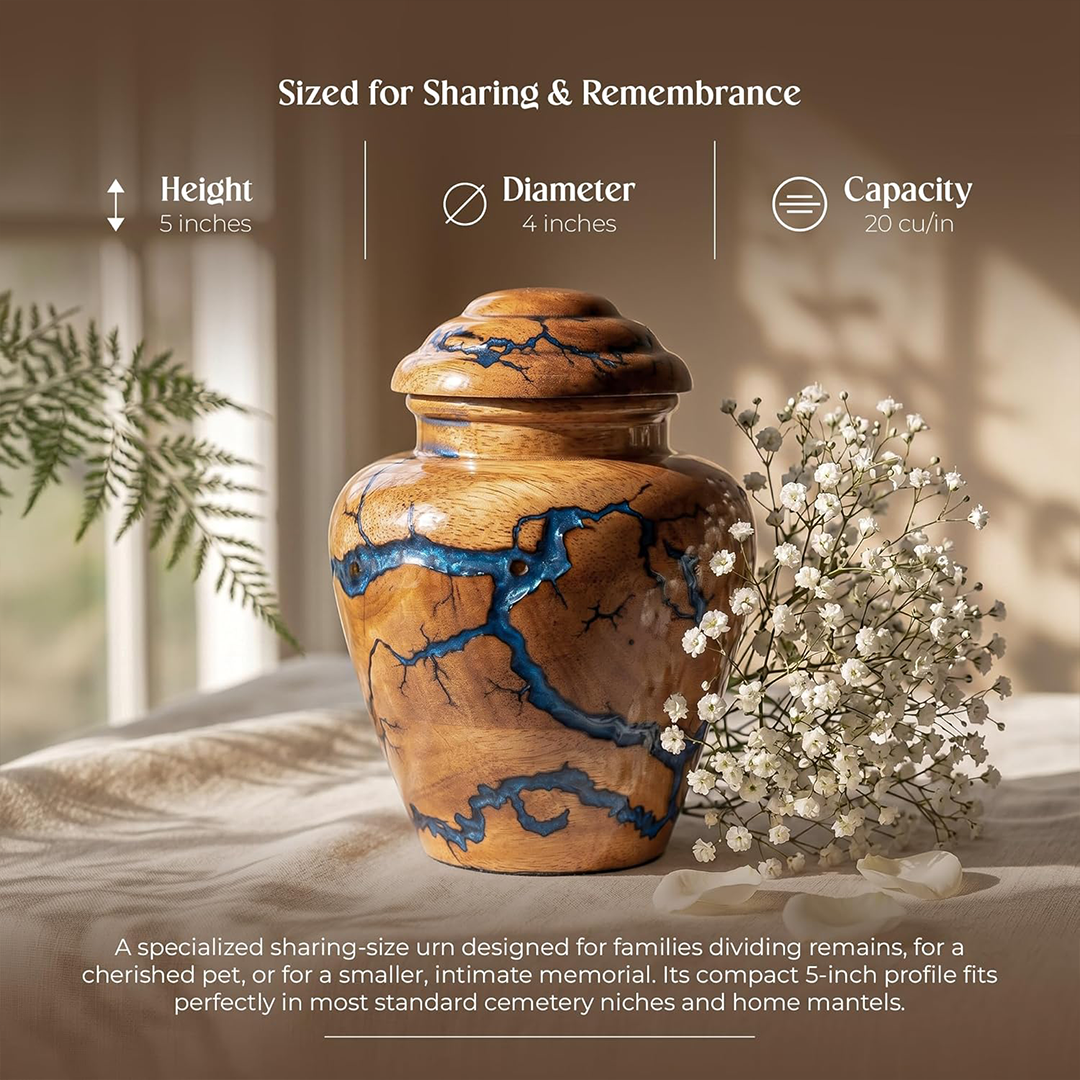 Small Keepsake Urn for Human Ashes Adult