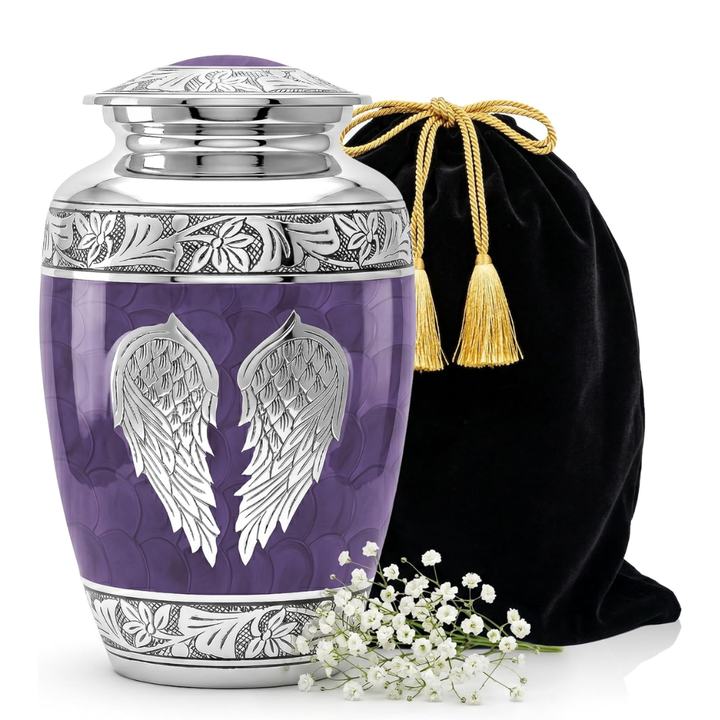 Angel Wings Cremation Urns for Human Ashes