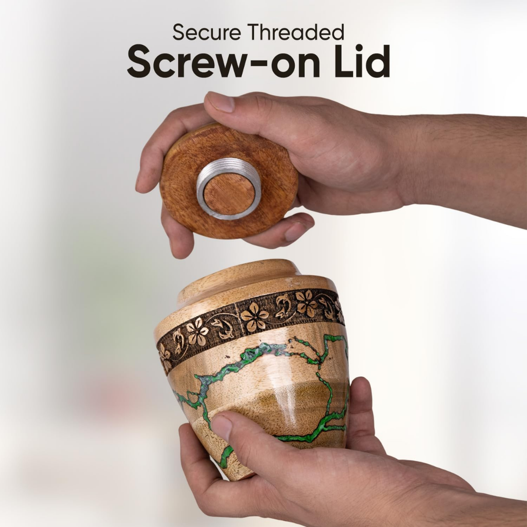 Small Wooden Urns for Human Ashes