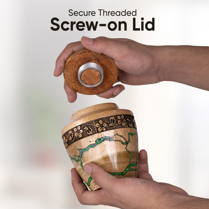 Small Wooden Urns for Human Ashes