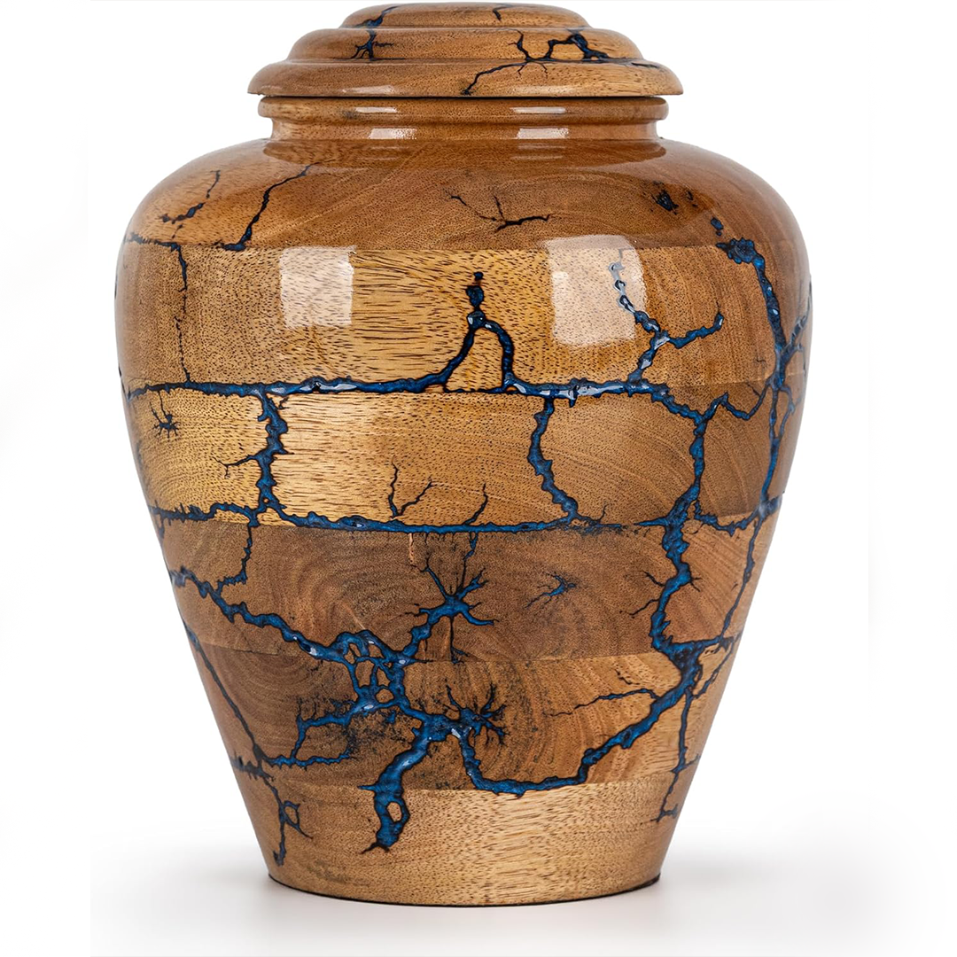 Large Wooden Cremation Urns for Human Ashes