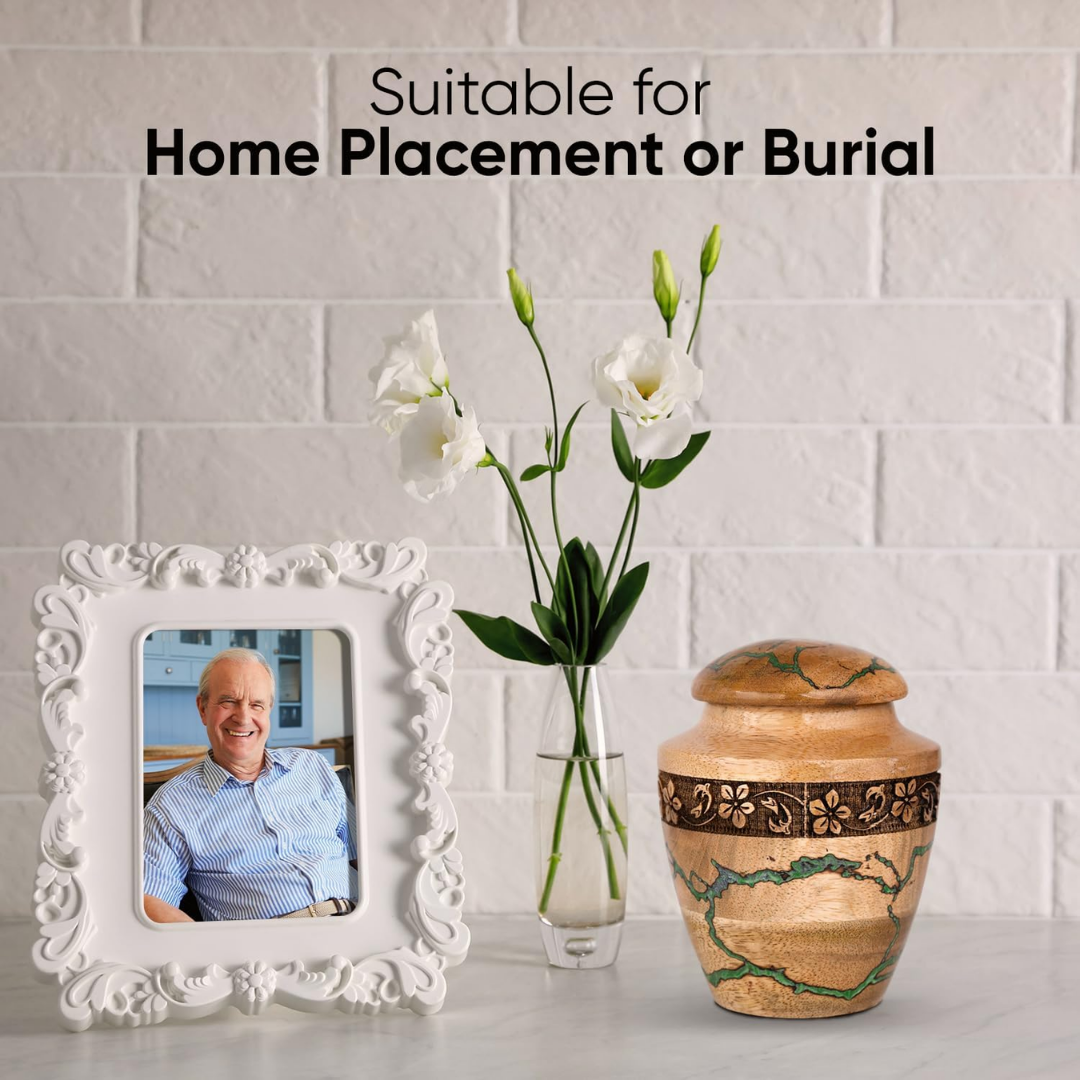 Small Wooden Urns for Human Ashes