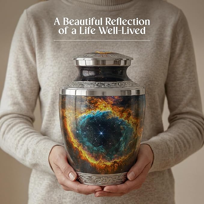 Celestial Cremation Urn for Human Ashes