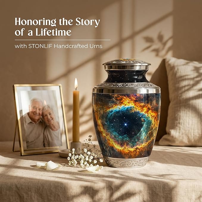 Celestial Cremation Urn for Human Ashes