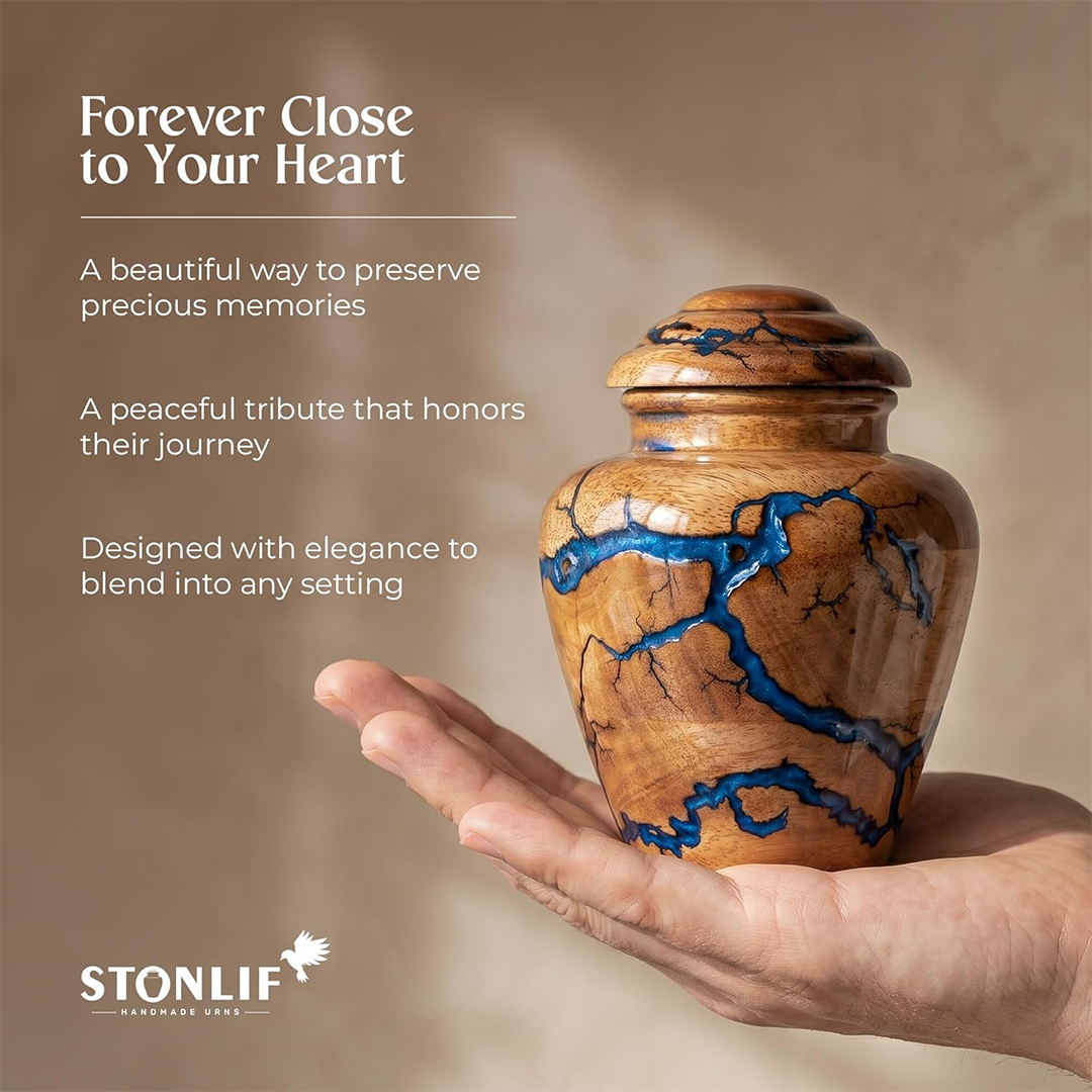 Small Keepsake Urn for Human Ashes Adult