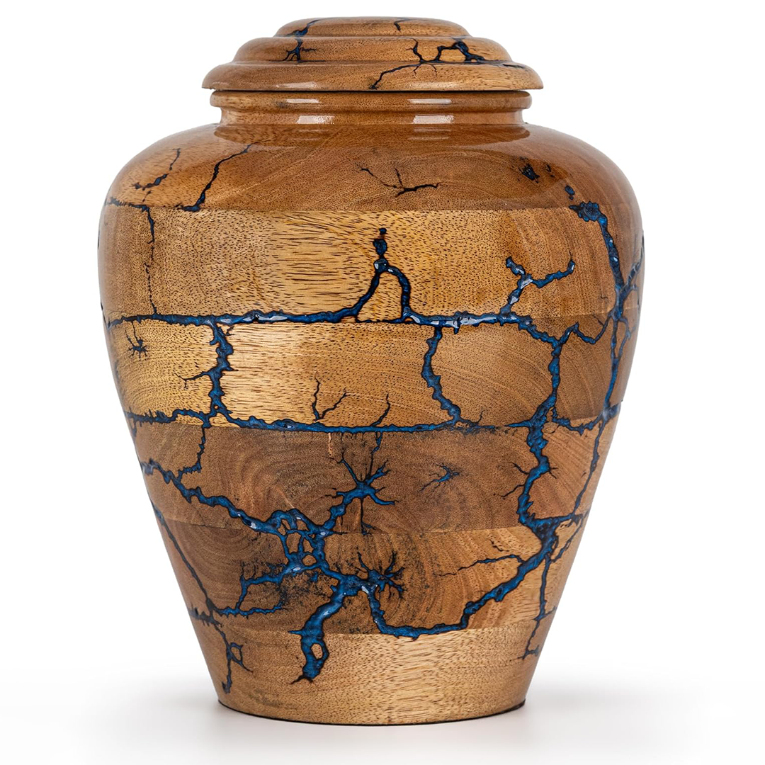 Extra Large Wooden Cremation Urns for Human Ashes