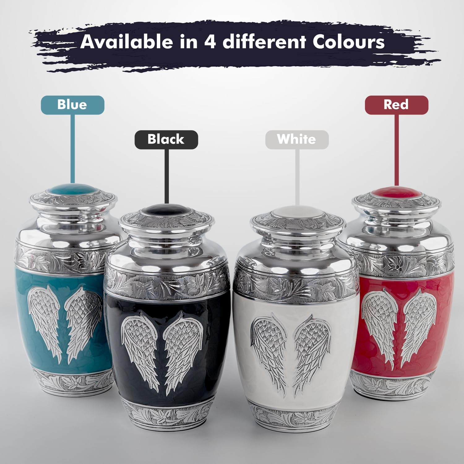 Angel Wings Cremation Urns for Human Ashes