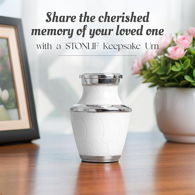 Small Keepsake Cremation Urn for Human Ashes
