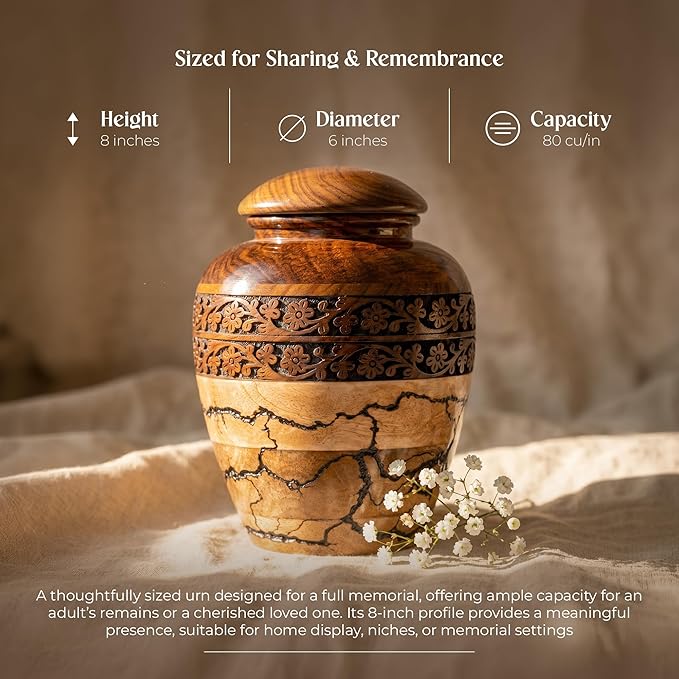 Wooden Urns for Human Ashes