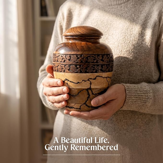 Wooden Urns for Human Ashes