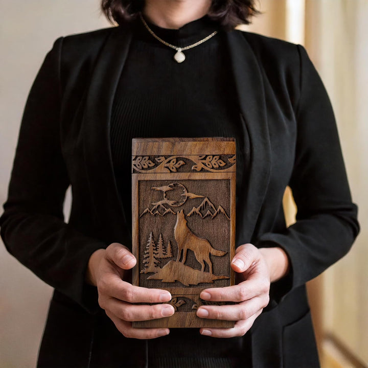 Wooden Cremation Urns for Human Ashes 250 lbs