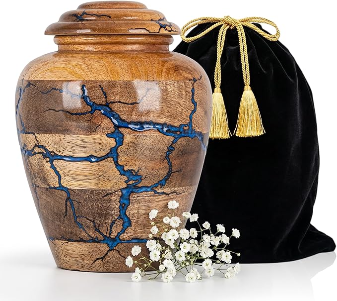 Wooden Cremation Urns for Human Ashes