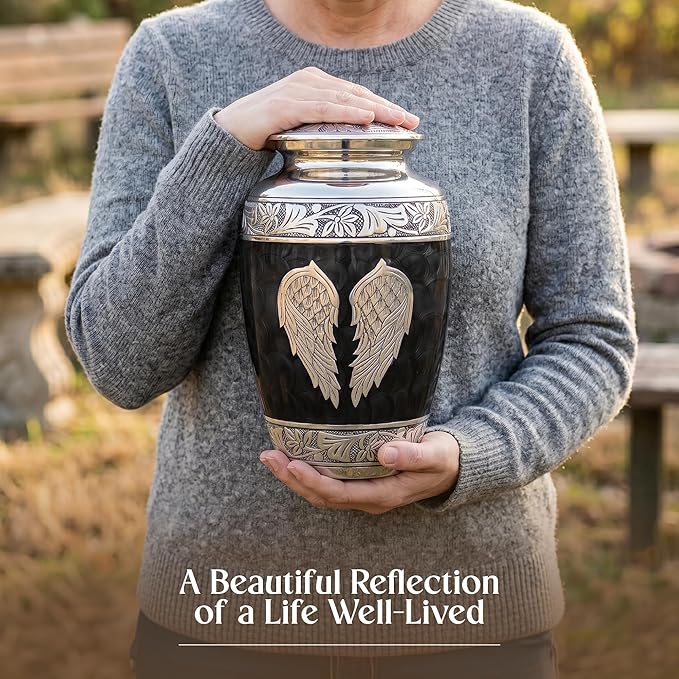 Angel Wings Cremation Urns for Human Ashes