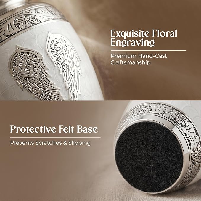 Angel Wings Cremation Urns for Human Ashes
